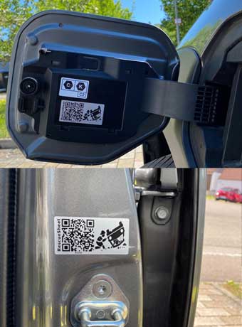 Rettungskarte per QR-Code